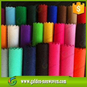 Recycled  Pp Spunbond Nonwoven Fabric For Making Bags made by Quanzhou Golden Nonwoven Co.,ltd
