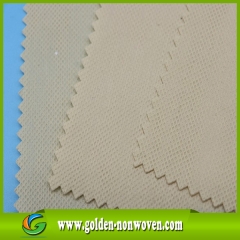 Tejido no tejido 100% ecológico de fibra de maíz de ácido poliláctico pla hecho por Quanzhou Golden Nonwoven Co.,ltd