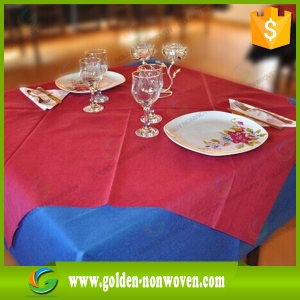Non Woven Tablecloth made by Quanzhou Golden Nonwoven Co.,ltd