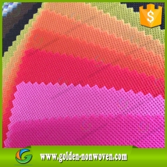 Tnt tejido no tejido pp spunbond no tejido hecho por Quanzhou Golden Nonwoven Co.,ltd