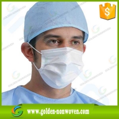 Sms no tejido tejido médico máscara quirúrgica