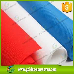 Factory Price Colored PP Spunbond Non woven Fabric made by Quanzhou Golden Nonwoven Co.,ltd