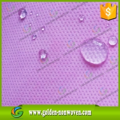 Materia prima impermeable sms material no tejido material médico hecho por Quanzhou Golden Nonwoven Co.,ltd