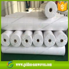 tela no tejida tde biodegradable / tela no tejida de polipropileno hilado hecho por Quanzhou Golden Nonwoven Co.,ltd