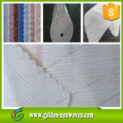 Tejido de poliéster cosido reforzado con forro de tela hecho por Quanzhou Golden Nonwoven Co.,ltd