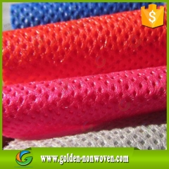 100% polipropileno hilado enlace tejido no tejido con precio de fábrica barato hecho por Quanzhou Golden Nonwoven Co.,ltd