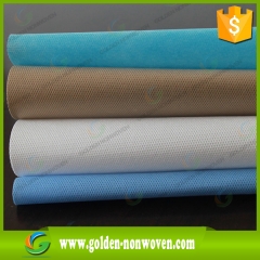 tela no tejida reciclada pp spunbond fabricación de la tela no tejida hecho por Quanzhou Golden Nonwoven Co.,ltd